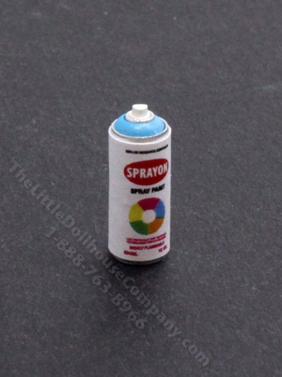 (image for) Miniature Spray Paint Can for Dollhouses