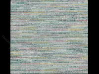 (image for) Miniature Reversible Turquoise/Multistripe Rug by PRD Miniatures