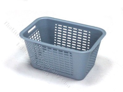 (image for) Miniature Blue Laundry Basket for Dollhouses