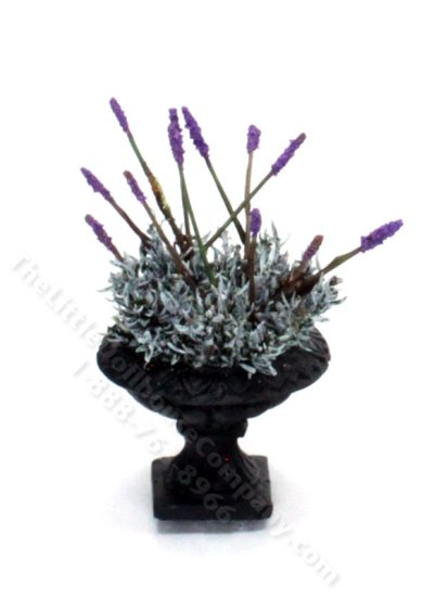 (image for) Miniature Handcrafted Planted Urn for Dollhouses