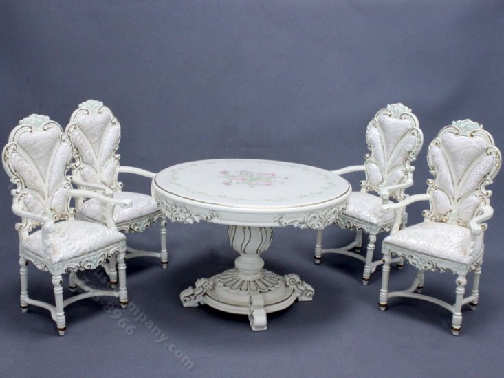 (image for) Miniature Limited Morningside Breakfast Set for Dollhouses AsIs