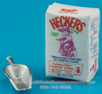 (image for) Miniature Bag of Flour with Scoop