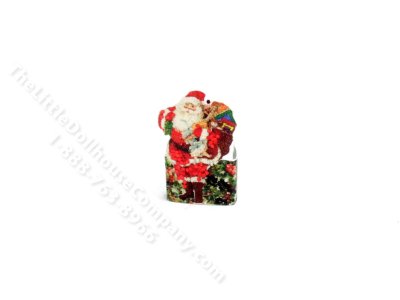 (image for) Miniature Stand Up Santa for Dollhouses
