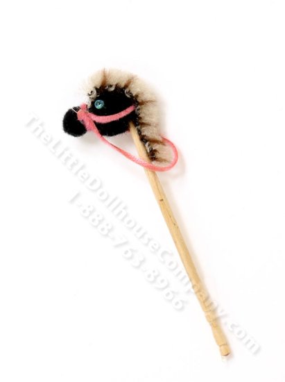 (image for) Miniature Hobby Horse for Dollhouses
