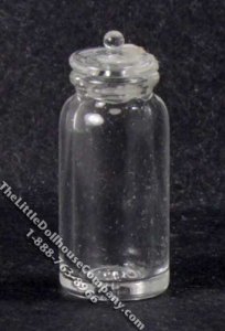 (image for) Miniature Jar with Lid for Dollhouses