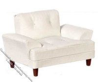 (image for) Miniature Hoover White Sofa & 2 Armchair Set for Dollhouses