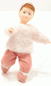 (image for) Nina Flexible Baby Girl Doll by Erna Meyer