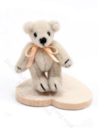 (image for) Dollhouse Scale Model Blonde Teddy Bear