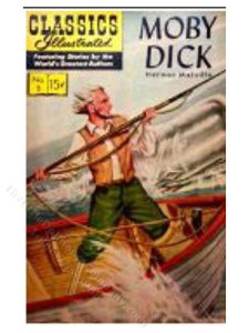 (image for) Miniature 'Moby Dick' by Herman Melville for Dollhouses