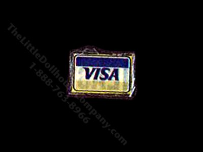 (image for) Miniature Visa Credit Card for Dollhouses