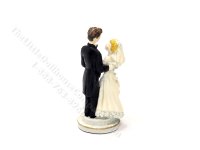 (image for) Vintage Miniature Collectible Olszewski Goebel 1986 "I Do" 615-P Bride and Groom