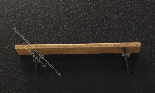 (image for) Miniature Oak Shelf for Dollhouses