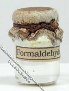 (image for) Miniature Jar of Formaldehyde