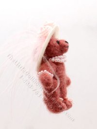 (image for) Miniature Medium Size Lady Teddy Bear by Erna Meyer