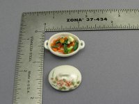 (image for) Dollhouse Scale Model Vegetable Dish by Pride of Plaice