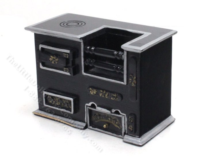 (image for) As-Is Miniature Coal Stove for Dollhouses