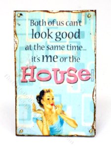 (image for) Miniature Sassy Sign for Dollhouses