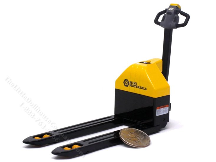 (image for) Miniature Pallet Jack for Dollhouses