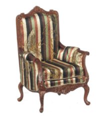 (image for) Miniature Victorian Walnut Armchair