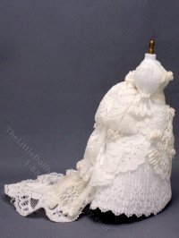 (image for) Vintage Miniature Lace Wedding Dress by Karen Benson