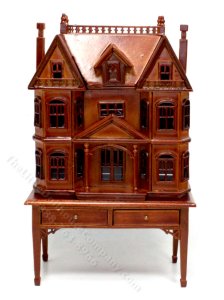 (image for) Unfinished 1:144 Scale Doll's Dutch House