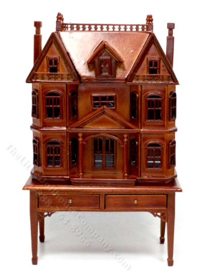 (image for) Unfinished 1:144 Scale Doll's Dutch House
