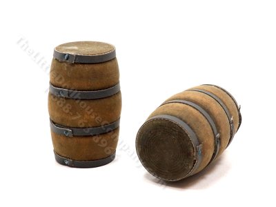 (image for) Miniature Barrel for Dollhouses