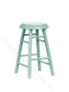 (image for) Miniature Grey Bar Stool for Dollhouses