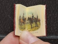 (image for) Miniature Book: 'Campaigns and Uniforms of the British Army'