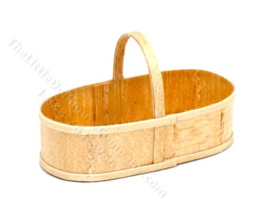(image for) Miniature Long Basket for Dollhouses