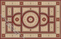 (image for) Dollhouse Scale Model Rectangular Neoclassic Rug