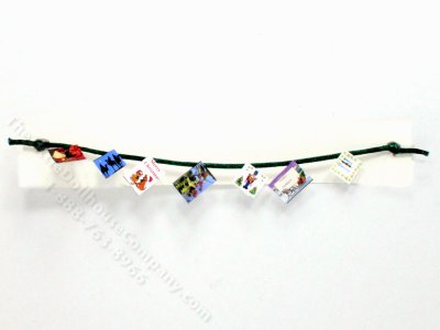 (image for) Miniature Handmade Christmas Card Garland