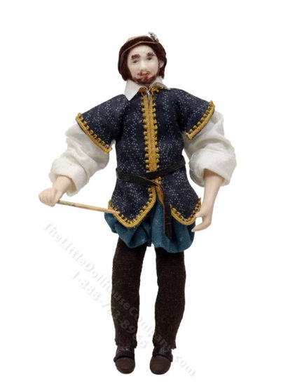 (image for) Miniature Handcrafted Vintage Tudor Artist