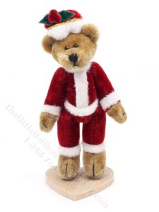 (image for) Dollhouse Miniature Santa Bear