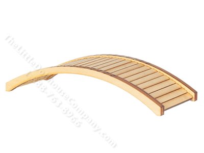 (image for) Dollhouse Scale Model Garden Bridge