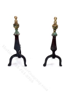 (image for) Miniature Fireplace Andirons for Dollhouses