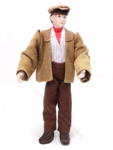 (image for) Miniature Porcelain 'David' Doll by Patsy Thomas