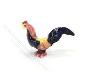 (image for) Miniature Ceramic Chicken Figurine for Dollhouses