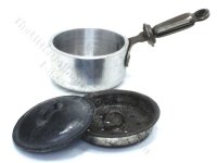(image for) Miniature Vintage Playscale Steamer Pot for Dollhouses