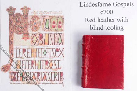 (image for) Miniature Book: 'Lindesfarne Gospels'
