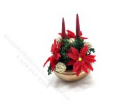 (image for) Miniature Christmas Centrepiece for Dollhouses