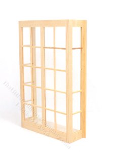 (image for) Miniature Box Window for Dollhouses