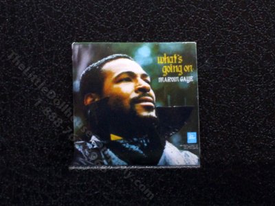 (image for) Miniature Marvin Gaye Vinyl Record
