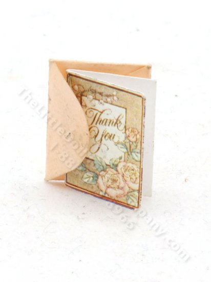 (image for) Miniature Thank You Card