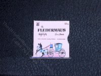 (image for) Miniature The Fledermaus Vinyl Record Sleeve for Dollhouses