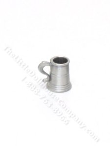 (image for) Miniature Pewter Tankard for Dollhouses