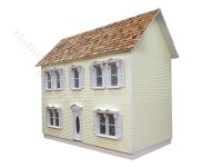 (image for) The Little Dollhouse Company Charlotte's Manor Assembled Dollhouse - Yellow