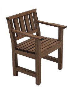 (image for) Miniature Patio Chair Kit for Dollhouses