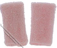 (image for) Miniature Pink Shaggy Towel Set for Dollhouses (2 towels/pack)