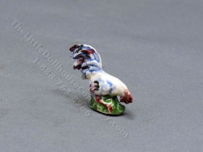 (image for) Miniature Rooster Statuette for Dollhouses